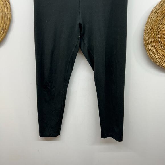 Girlfriend Collective Black High Waist High Rise Leggings Large Activewear - Picture 4 of 5